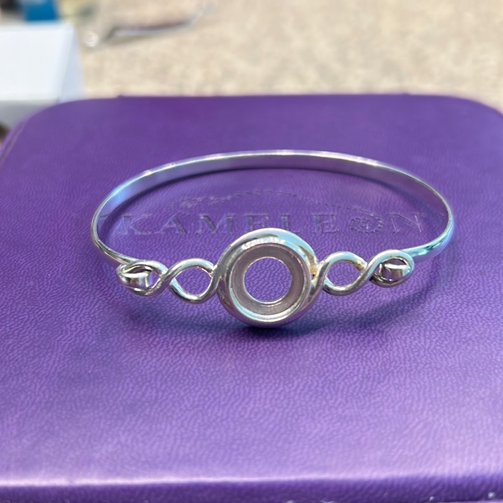 Kameleon KBR003L twist bracelet Sterling size Large